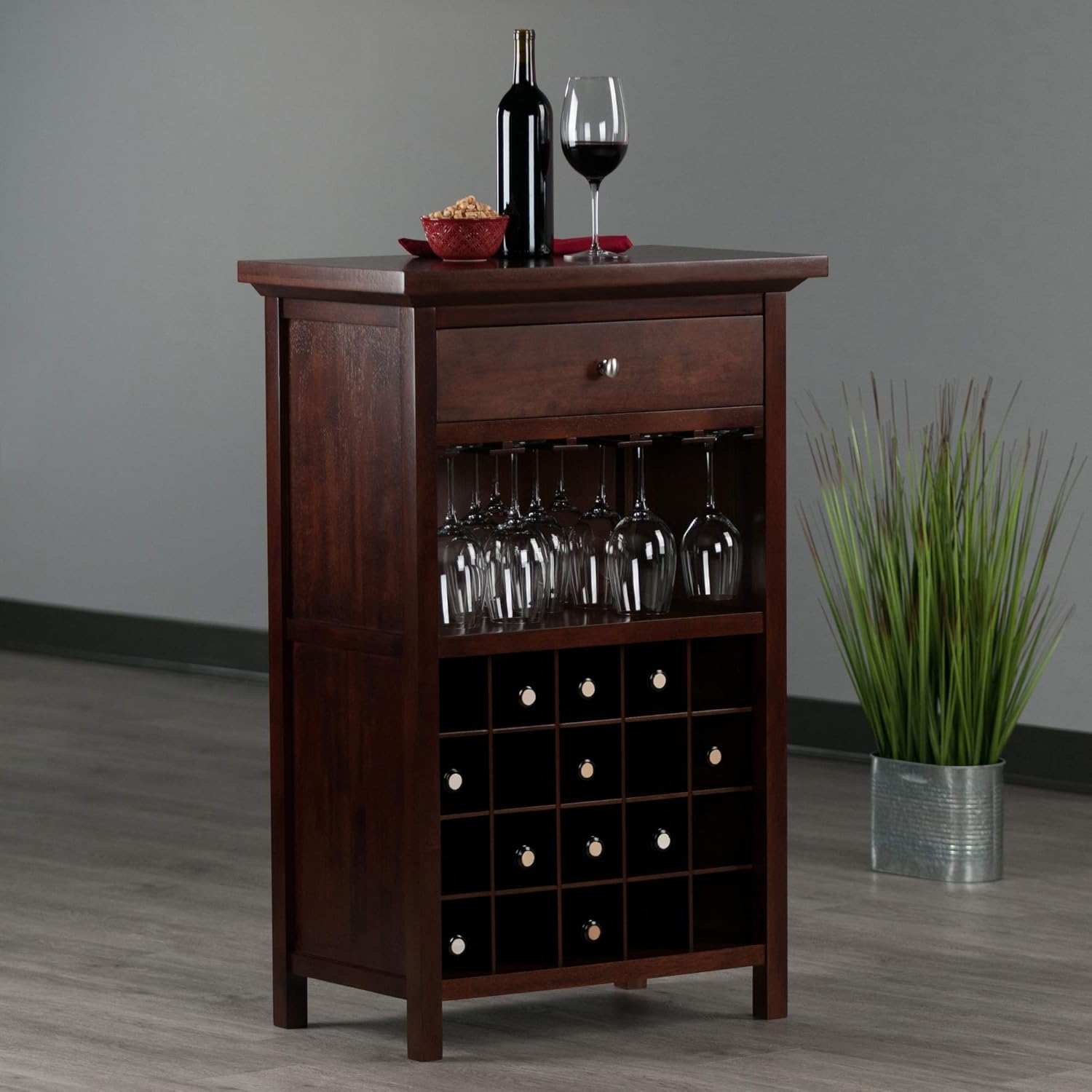 Wood Chablis Wine Storage, Walnut - Image 2